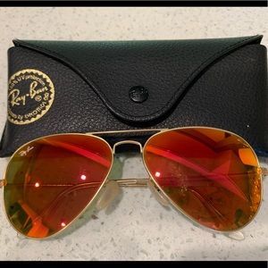 Ray Ban Aviator Flash Lenses